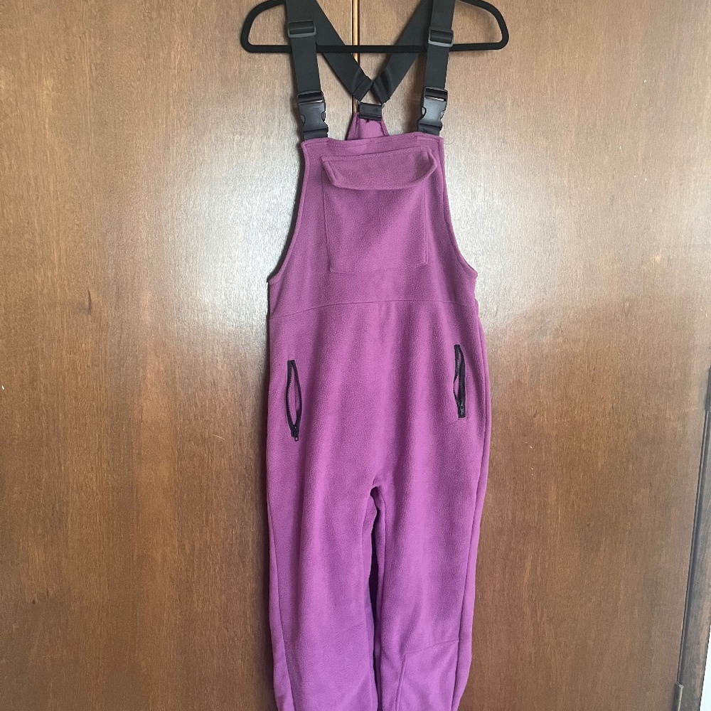 Amazon fleece overalls